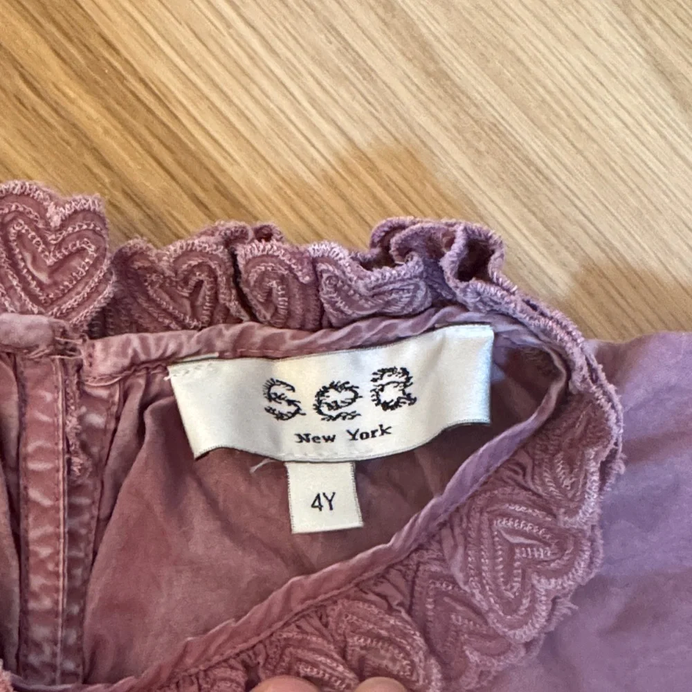 Sea New York Kids Dress in Mauve - Picture 2 of 4